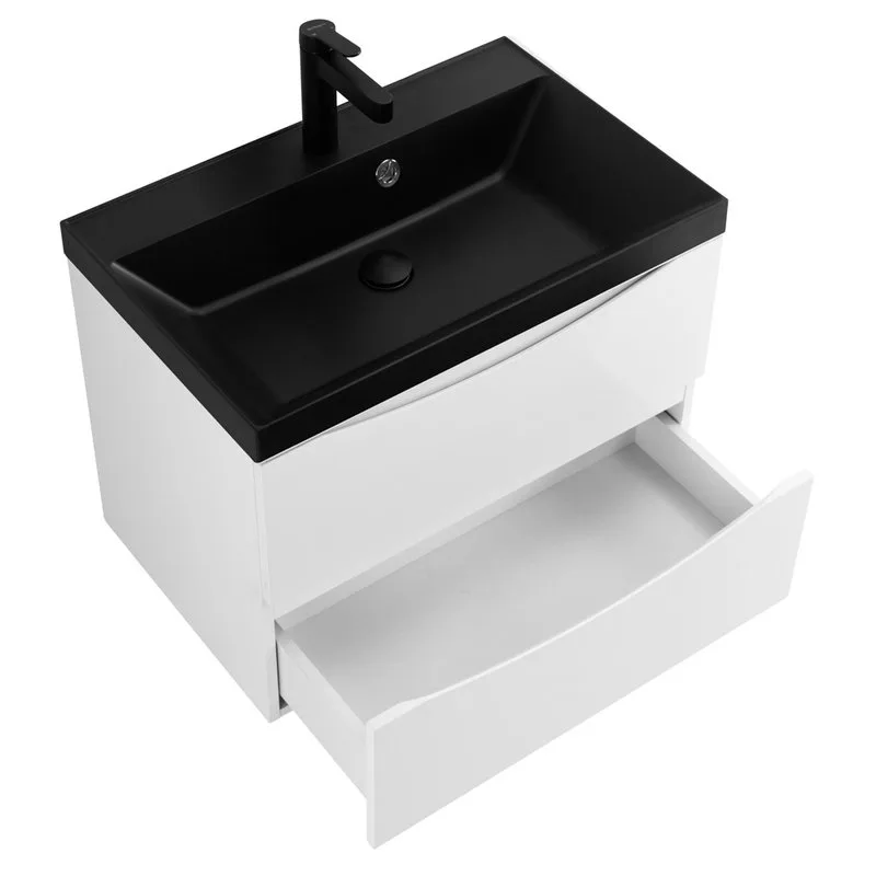 Тумба под раковину без столешницы BelBagno Marino 60 bianco lucido, подвесная Sancos — официальный сайт