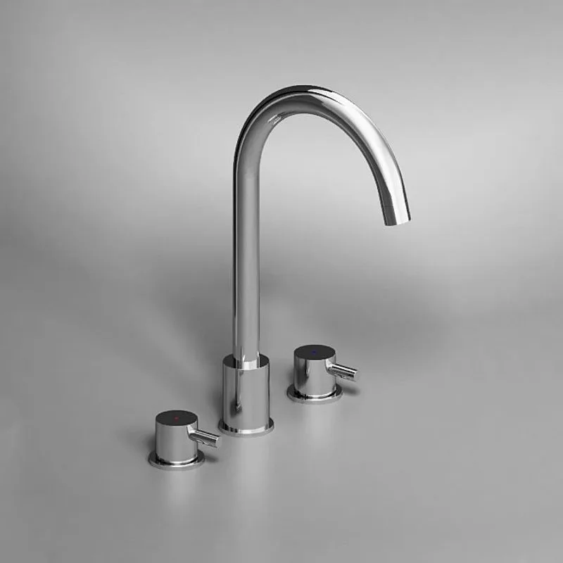 Смеситель для раковины Damixa Scandinavian Pure 360200000 хром Sancos — официальный сайт