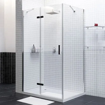 Душевой уголок Wasserkraft Aller Black 10H07LB 120x90 см Sancos — официальный сайт