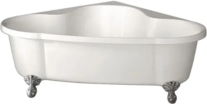 Акриловая ванна BelBagno BB07 без опоры 150x150 см, угловая, отдельностоящая, белая, четверть круга Sancos — официальный сайт