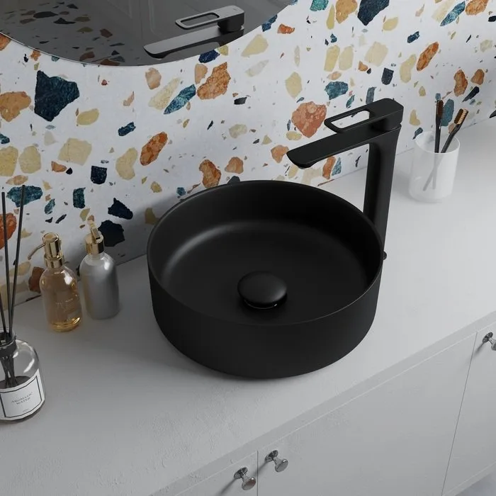 Донный клапан для раковины IDDIS Optima Home OPHBM00i88 черный матовый Sancos — официальный сайт