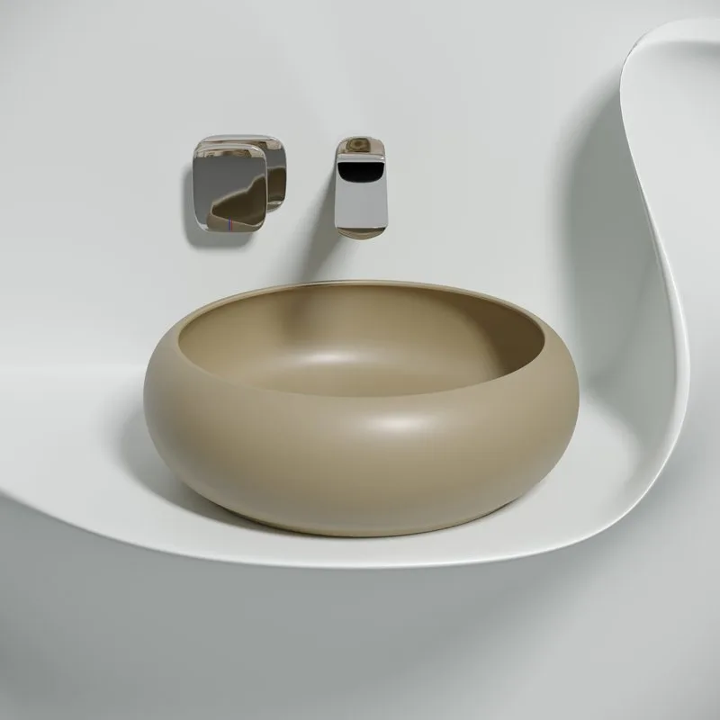 Накладная раковина Ceramicanova Element CN6050MC капучино матовая Sancos — официальный сайт