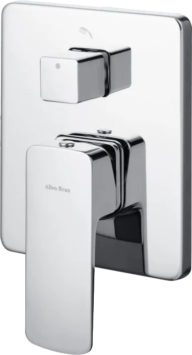 Встраиваемый смеситель для душа Allen Brau Infinity X2 5.21014-00 С ВНУТРЕННЕЙ ЧАСТЬЮ, хром Sancos — официальный сайт