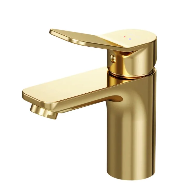 Смеситель для раковины AM.PM X-Joy F85A02199 золото Sancos — официальный сайт