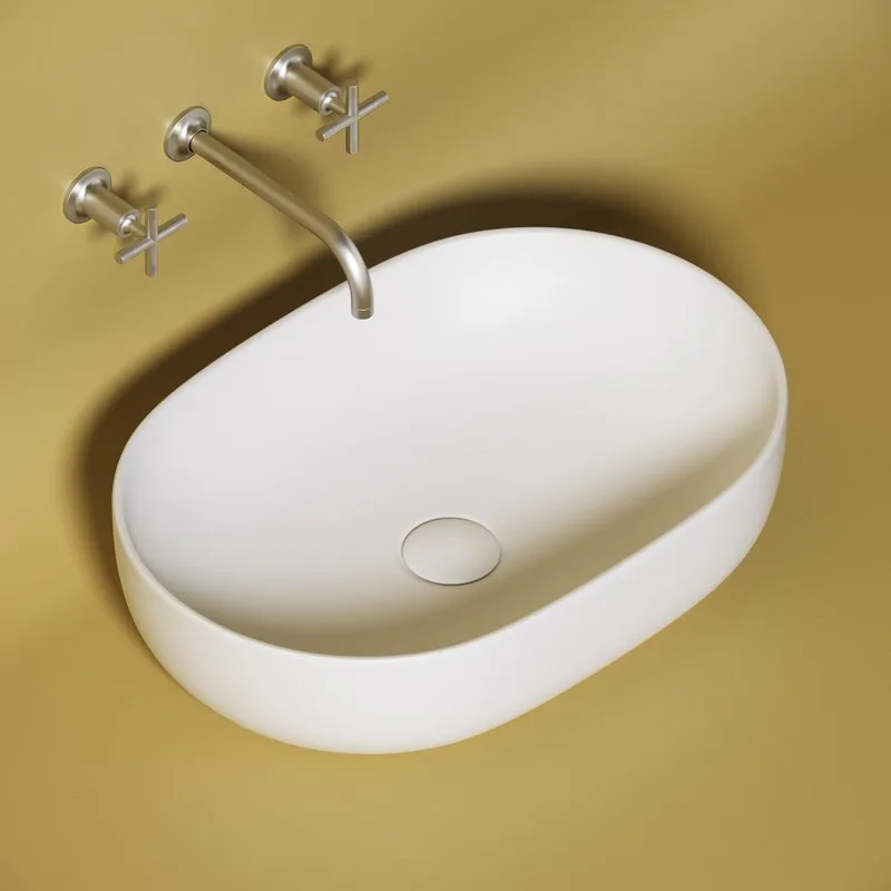 Накладная раковина Ceramicanova Element CN6047MW Sancos — официальный сайт