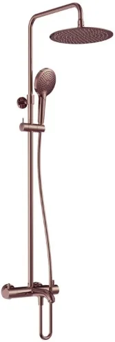 Душевая стойка AQUAme Siena AQM8008BC, шлифованная медь Sancos — официальный сайт