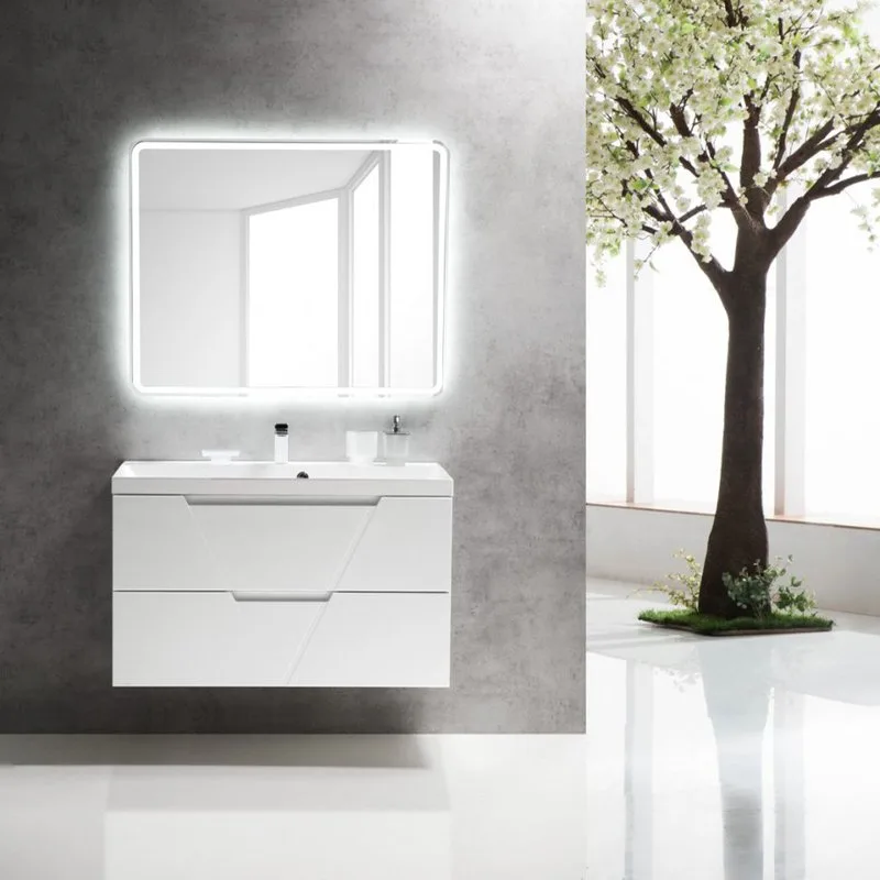 Тумба под раковину без столешницы BelBagno Vittoria 100 bianco lucido Sancos — официальный сайт
