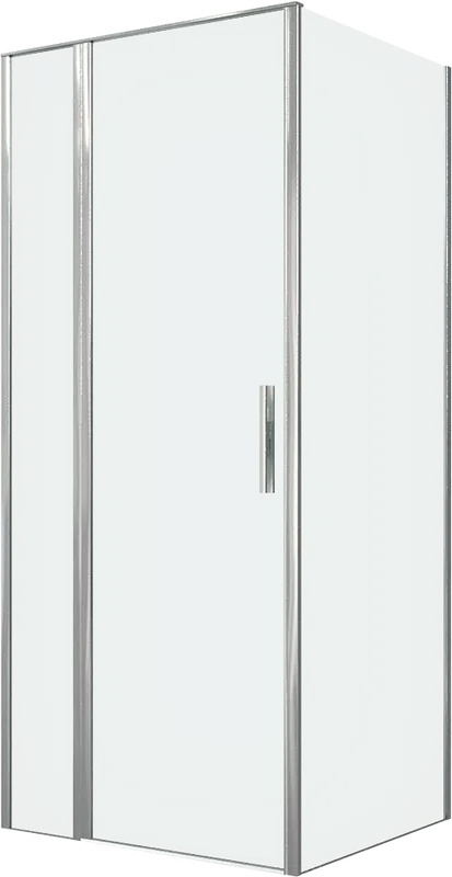 Душевой уголок Allen Brau Priority 90x80, профиль хром, стекло прозрачное Sancos — официальный сайт
