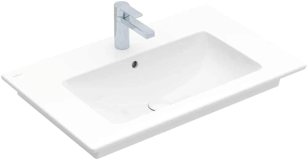 Мебельная раковина Villeroy & Boch Venticello 41048L01 80х50 альпийский белый Sancos — официальный сайт