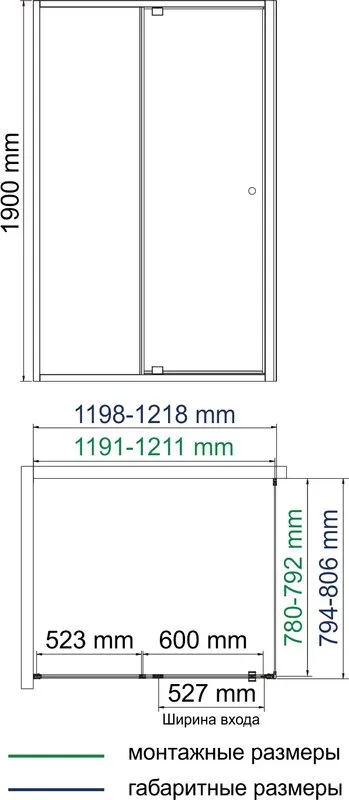 Душевой уголок Wasserkraft Aula 11P06 120x80 см Sancos — официальный сайт