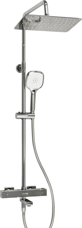 Душевая стойка Wasserkraft Aller A199.069.065.087.CH Thermo, с термостатом, хром Sancos — официальный сайт