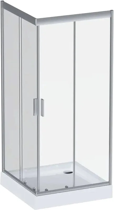 Душевой уголок AM.PM Gem W90UG-403-090MT 90х90, профиль матовый хром Sancos — официальный сайт