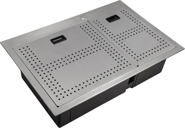 Мойка кухонная Zorg Master ZM N-78-2-52-L нержавеющая сталь