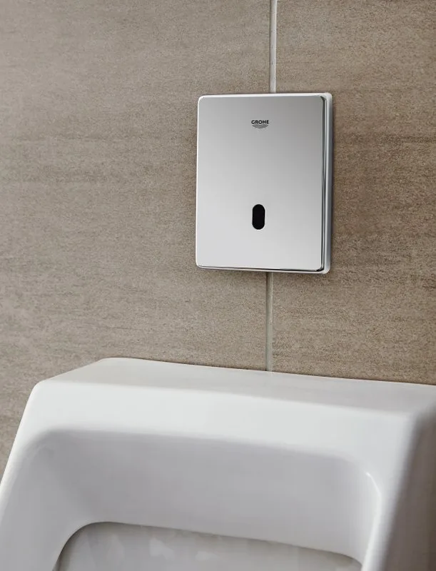 Кнопка смыва Grohe Tectron Skate 37321001 хром Sancos — официальный сайт