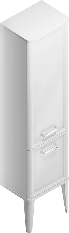 Шкаф-пенал для ванной KERAMA MARAZZI Pompei 150 белый глянцевый Sancos — официальный сайт