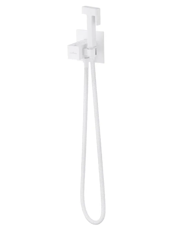 Гигиенический душ Wonzon & Woghand WW-88829910-MW со смесителем, С ВНУТРЕННЕЙ ЧАСТЬЮ, матовый белый Sancos — официальный сайт