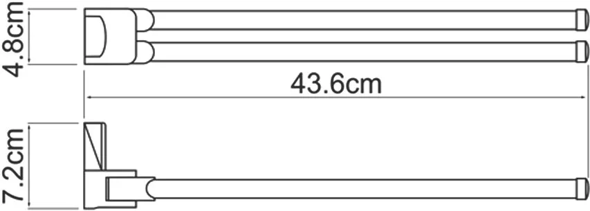 Полотенцедержатель Wasserkraft Leine White K-5031WHITE Sancos — официальный сайт