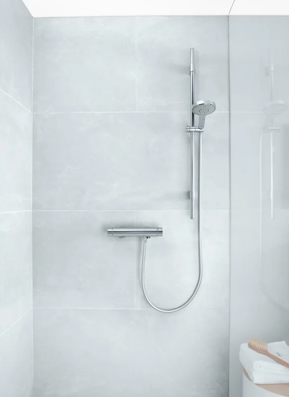 Термостатический смеситель Grohe Grohtherm 2000 34482001 с душевым гарнитуром Sancos — официальный сайт