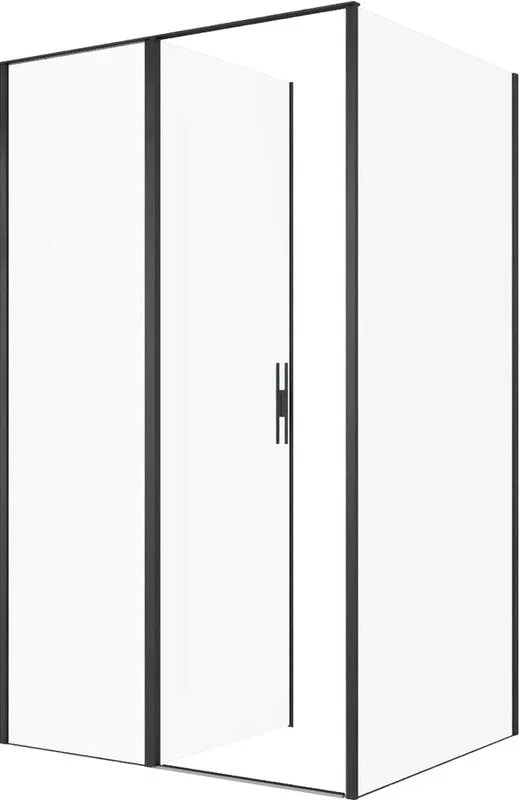 Душевой уголок Allen Brau Priority 120x80, профиль черный браш, стекло прозрачное Sancos — официальный сайт