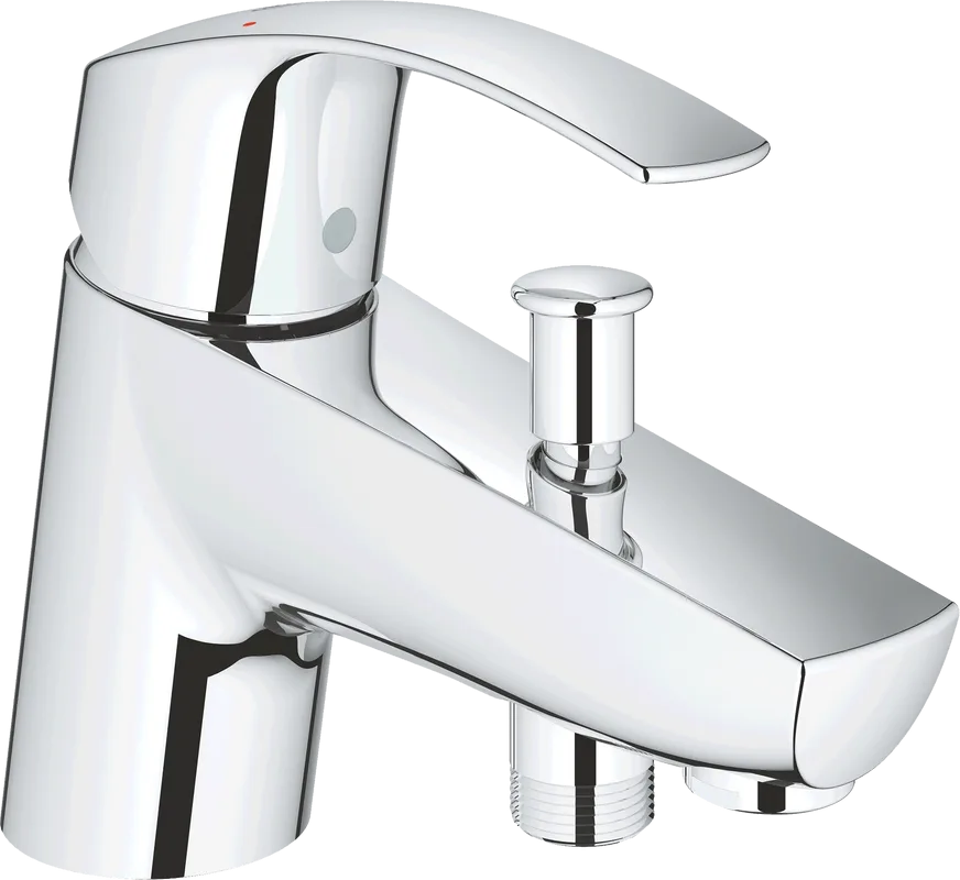Смеситель на борт ванны Grohe Eurosmart 33412002, хром Sancos — официальный сайт