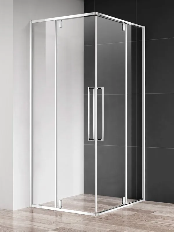 Душевой уголок AQUAme AQM7102 90х90, профиль хром Sancos — официальный сайт