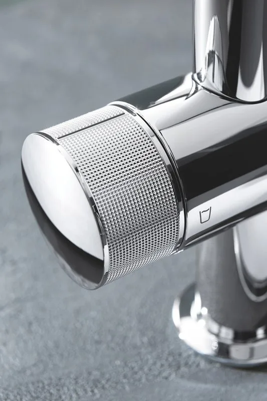 Смеситель для кухни Grohe Blue 30383000 с функцией фильтрации, хром Sancos — официальный сайт