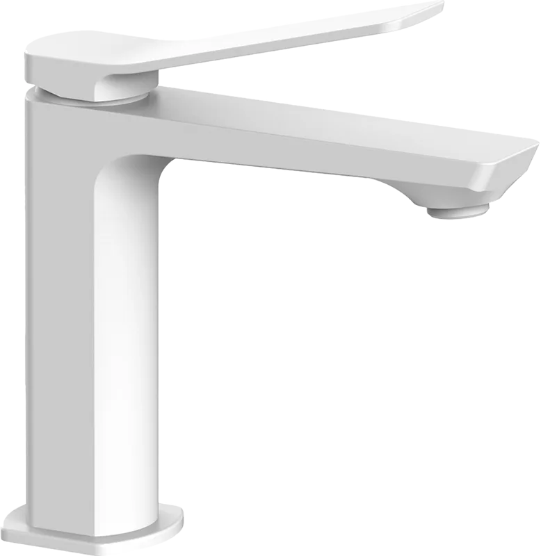 Смеситель для раковины Paffoni Tilt TI071BO матовый белый Sancos — официальный сайт