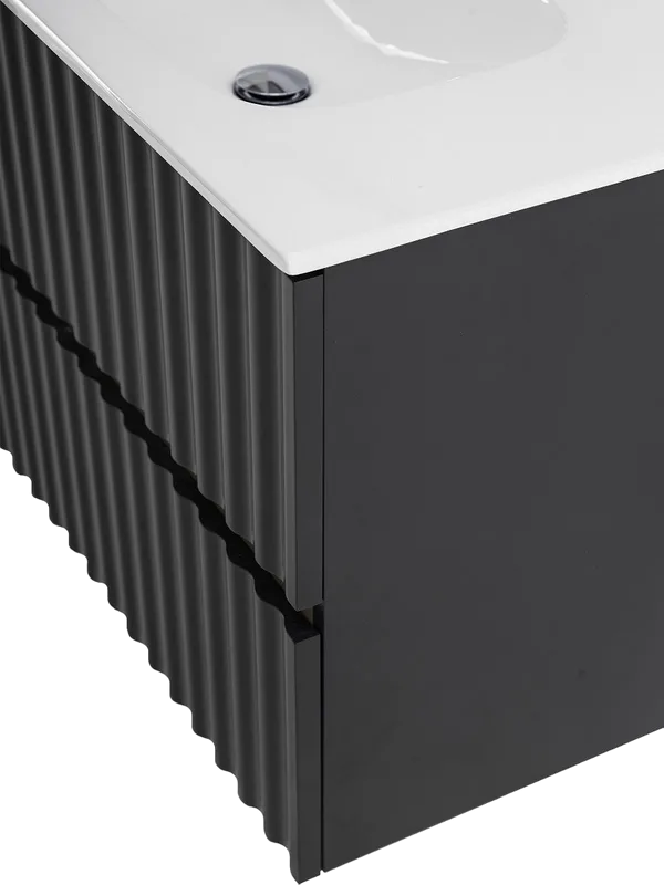 Тумба под раковину без столешницы Art&Max Elegant 60 подвесная, серая матовая Sancos — официальный сайт