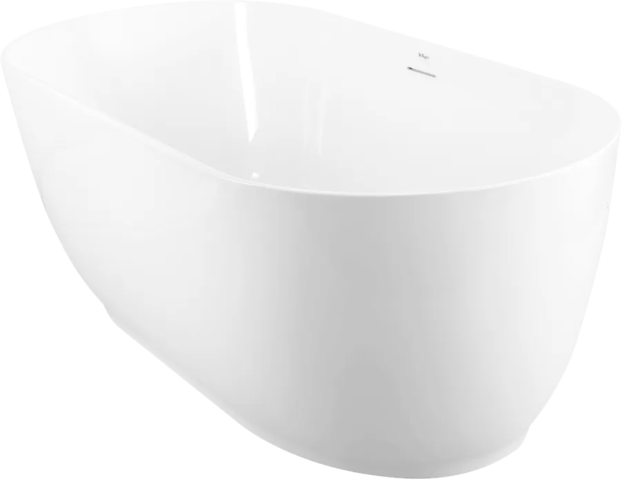 Акриловая ванна BelBagno BB413 150x80 см, отдельностоящая, белая, овальная, со сливом-переливом, с д Sancos — официальный сайт
