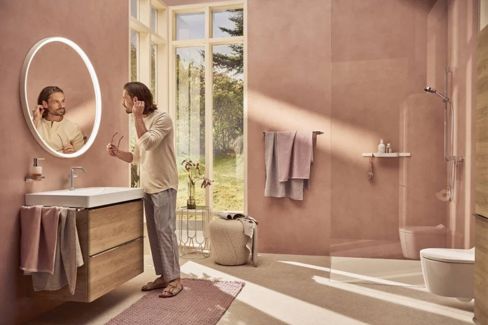Смеситель для раковины Hansgrohe Tecturis S Fine 150 CoolStart 73340000 хром Sancos — официальный сайт