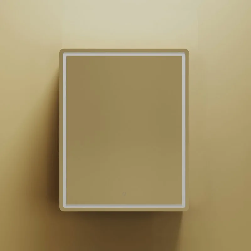 Зеркало-шкаф Sancos Mirror 60 с подсветкой, дуб чарльстон Sancos — официальный сайт