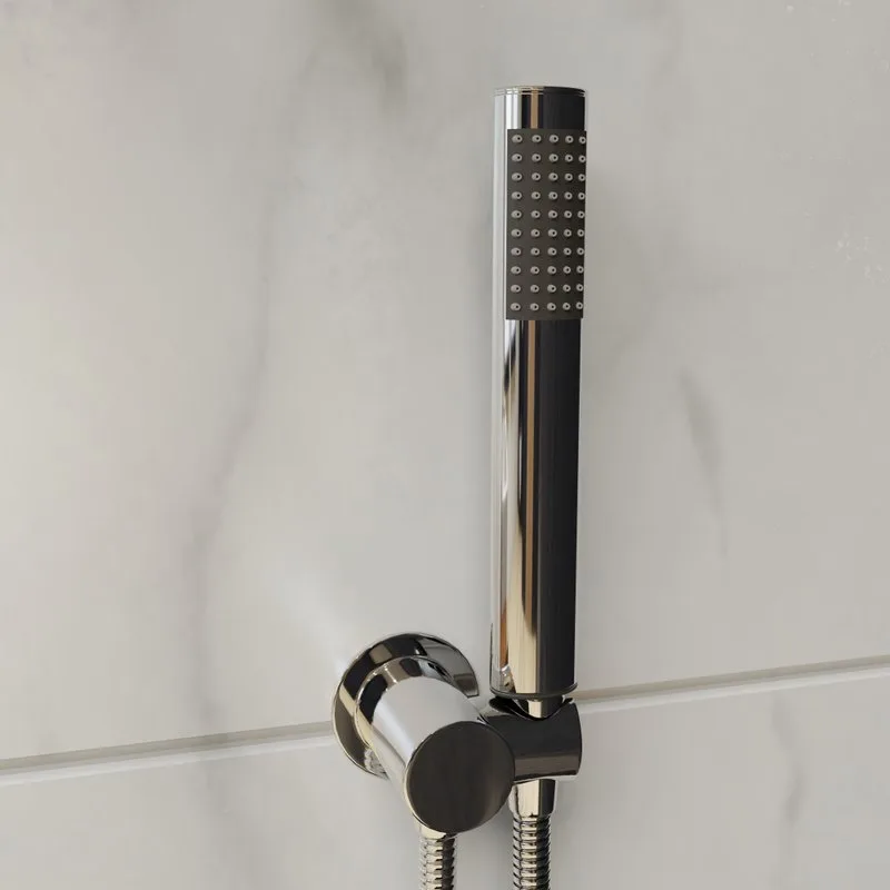 Душевой комплект RGW Shower Panels SP-55, С ВНУТРЕННЕЙ ЧАСТЬЮ, хром Sancos — официальный сайт