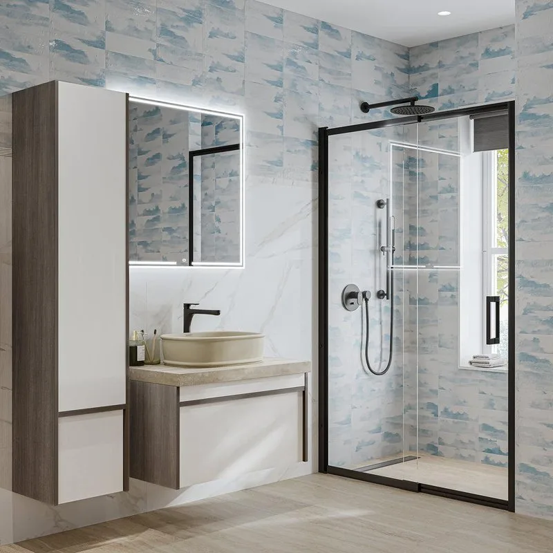 Шкаф-пенал для ванной KERAMA MARAZZI Modula 165 арабика Sancos — официальный сайт