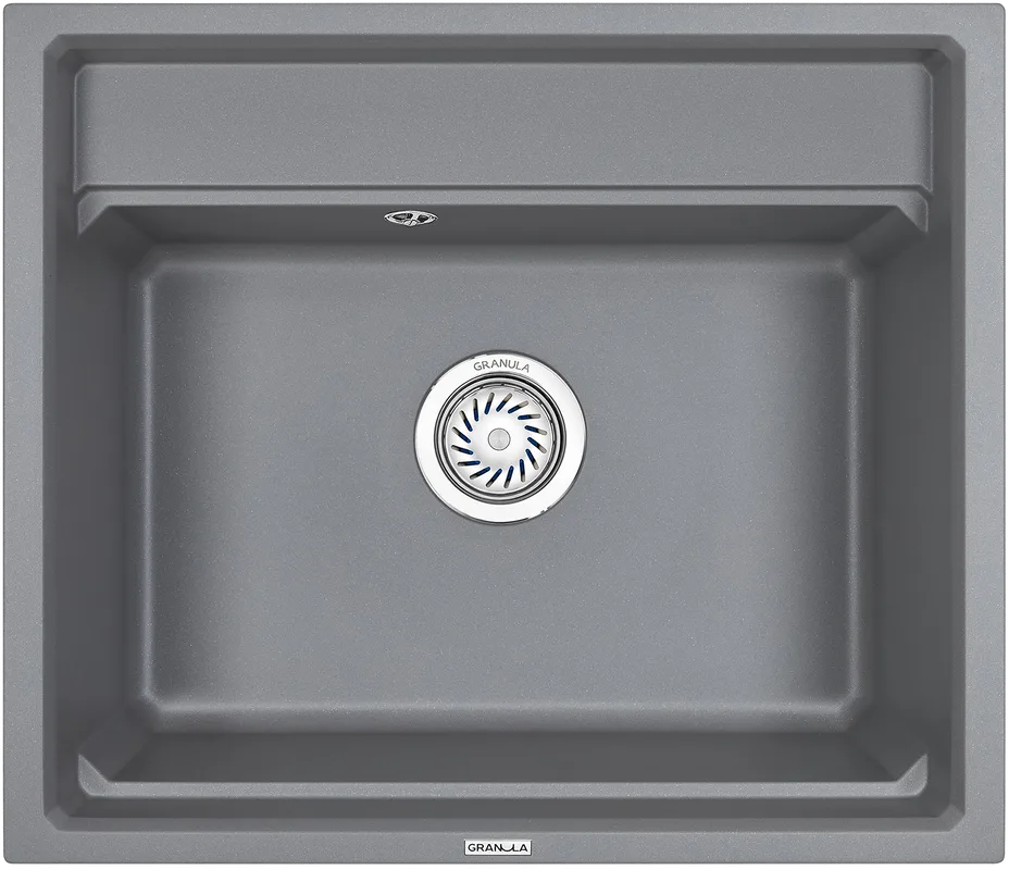 Мойка кухонная Granula Kitchen Space 6003, алюминиум Sancos — официальный сайт