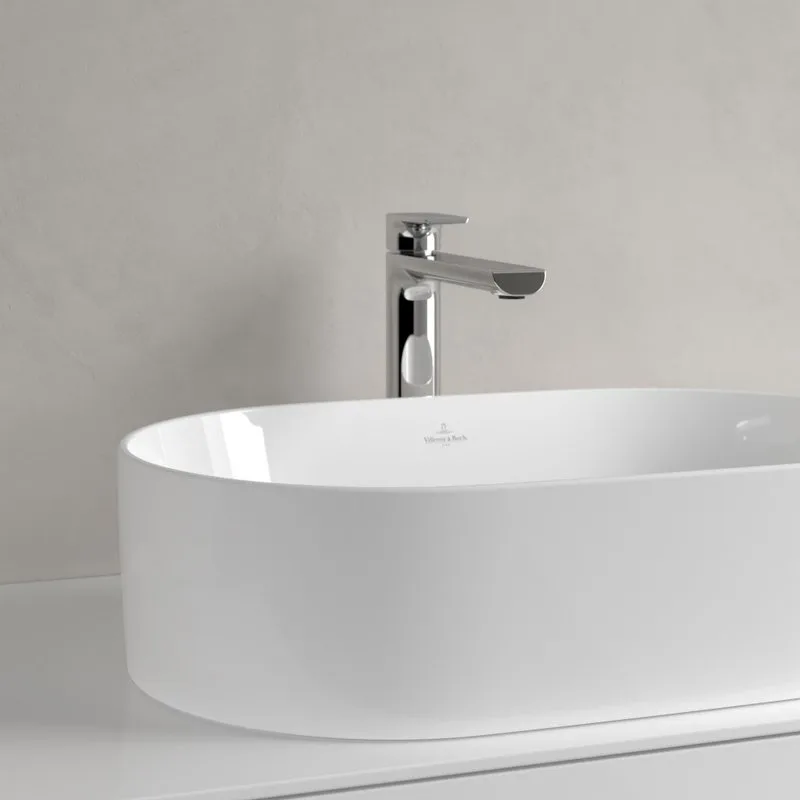Накладная раковина Villeroy & Boch Collaro 4A1956R1 альпийский белый, CeramicPlus Sancos — официальный сайт