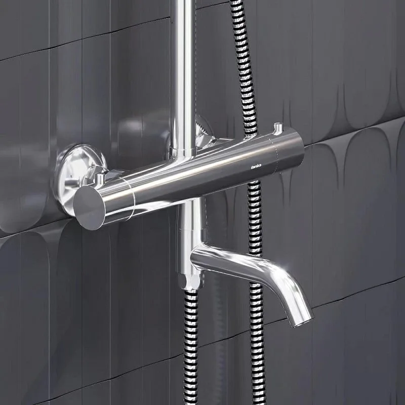 Душевая стойка Damixa Jupiter 977810000, хром Sancos — официальный сайт