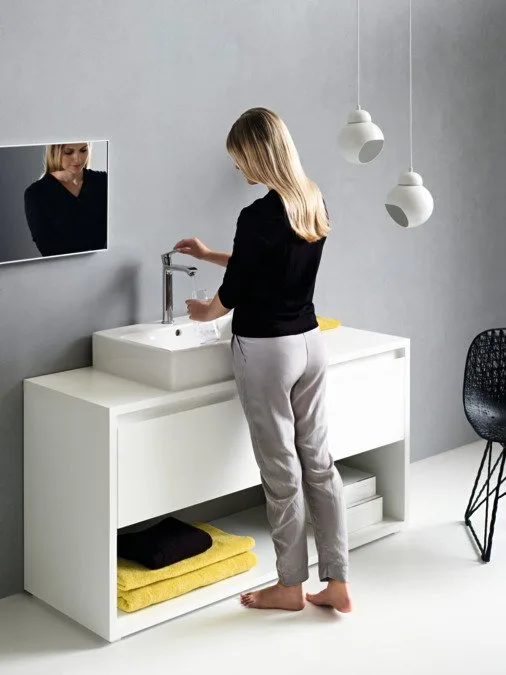 Смеситель для раковины Hansgrohe Metris 31185000 Sancos — официальный сайт
