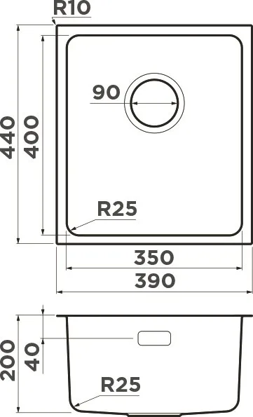 Мойка кухонная Omoikiri TADZAVA 39-U/I-LG светлое золото Sancos — официальный сайт