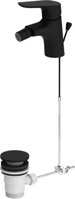 Смеситель для биде Damixa Jupiter 770240300 черный матовый Sancos — официальный сайт