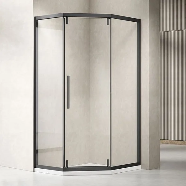 Душевой уголок Vincea Show VSP1-4SH100CLB 100x100, профиль черный Sancos — официальный сайт