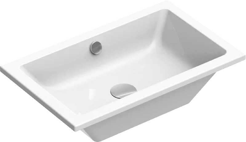 Раковина GSI Kube X 60x37, встраиваемая Sancos — официальный сайт