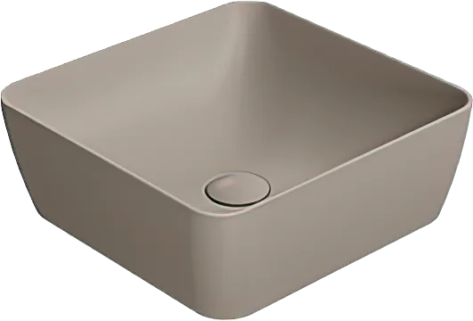 Накладная раковина GSI Nubes 903805 38, бежевая Sancos — официальный сайт