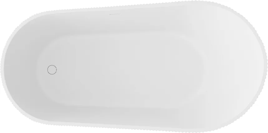 Акриловая ванна Abber AB9445MW 170x80 см, отдельностоящая, белая матовая, овальная, с каркасом, со с Sancos — официальный сайт