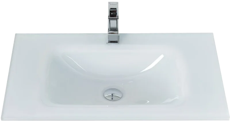 Мебельная раковина BelBagno BB810/465-LV-VTR-BL белая Sancos — официальный сайт