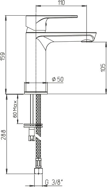 Смеситель для раковины Paini Flat KKCR205LMKM Sancos — официальный сайт