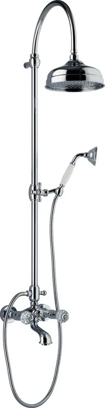 Душевая стойка Webert Karenina KA721208015, хром Sancos — официальный сайт