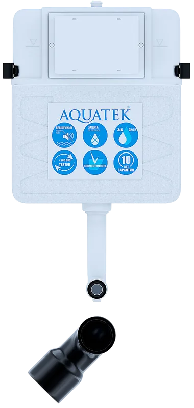 Смывной бачок скрытого монтажа AQUATEK INS-0000019 механика Sancos — официальный сайт