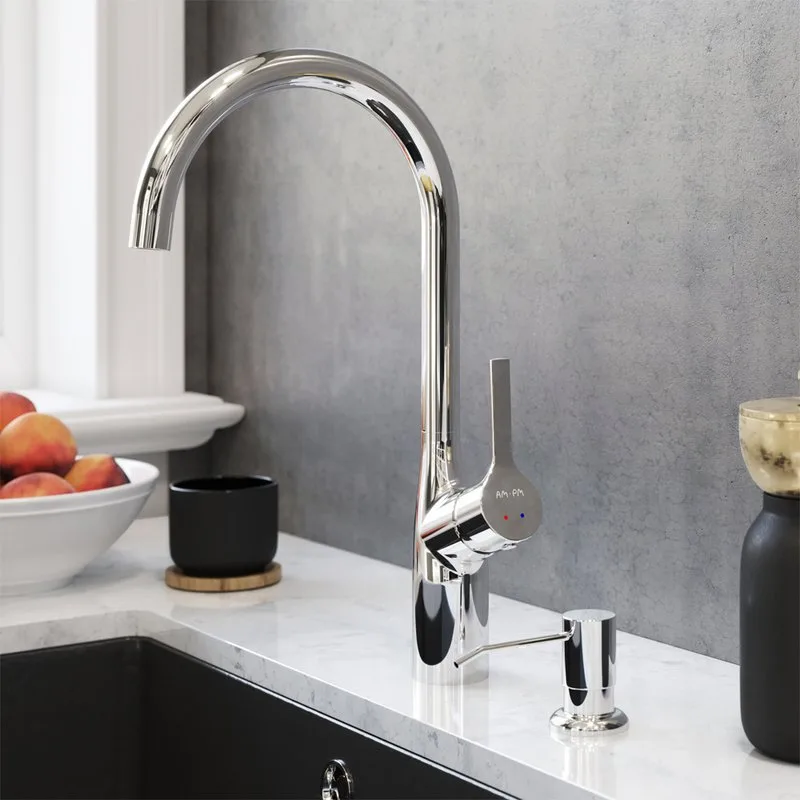 Дозатор для кухонной мойки AM.PM X-Joy A8437100 хром Sancos — официальный сайт