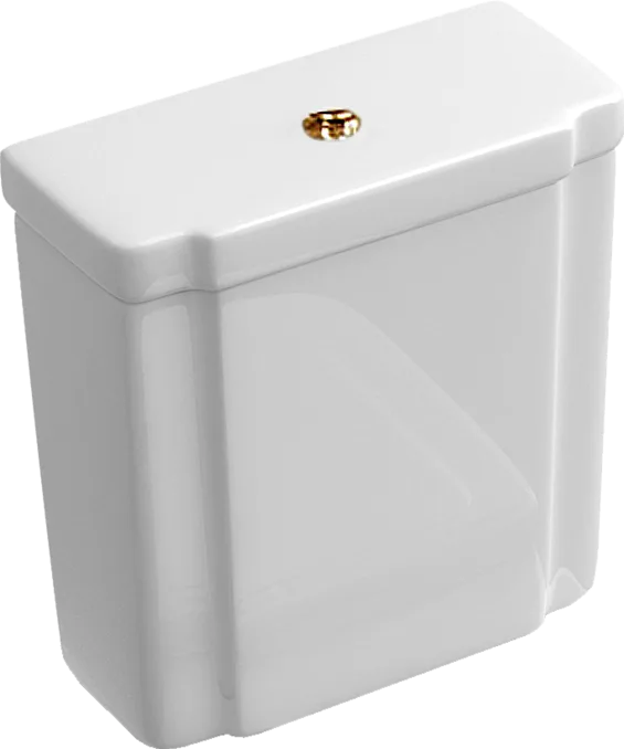 Унитаз-компакт напольный Villeroy & Boch Hommage 666210R1 772116R1 альпийский белый, орех Sancos — официальный сайт