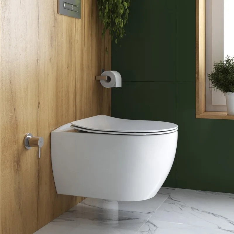 Унитаз подвесной Cezares Comfort CZR-191-TH/BS Sancos — официальный сайт